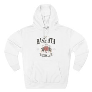 Fourth Wing Basgiath War Collage Three-Panel Fleece Hoodie
