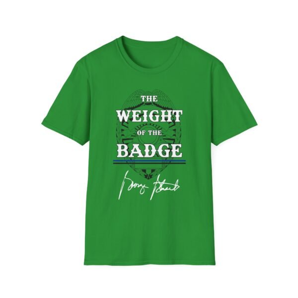 George Strait Badge Unisex Softstyle T-Shirt - Image 3
