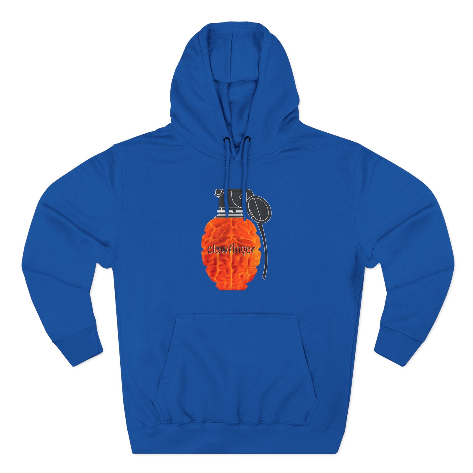 Clawfinger Use Your Brain Three-Panel Fleece Hoodie - Image 15