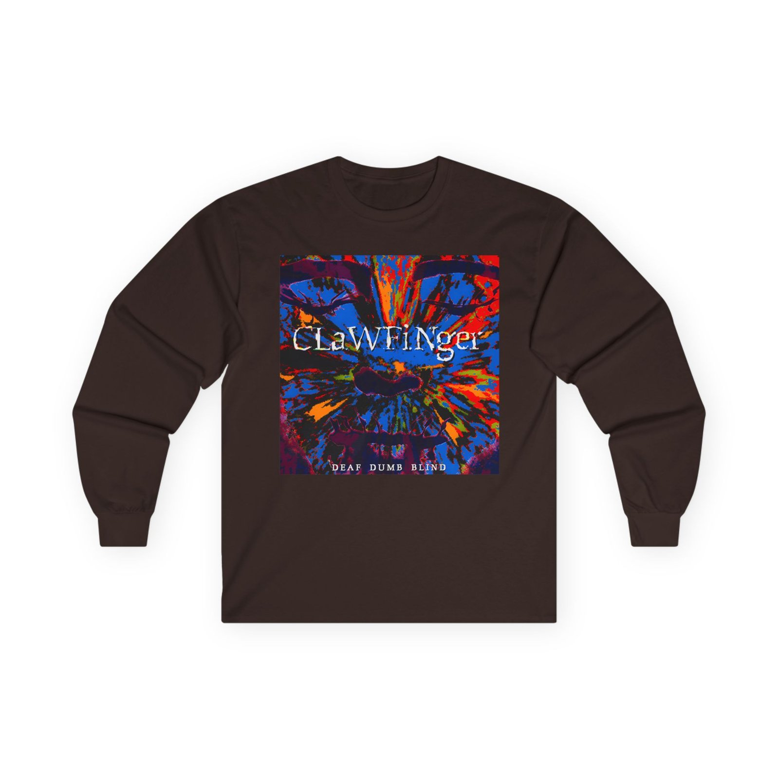 Clawfinger Deaf Dumb Blind 2 Album Cover Unisex Ultra Cotton Long Sleeve Tee - Image 13