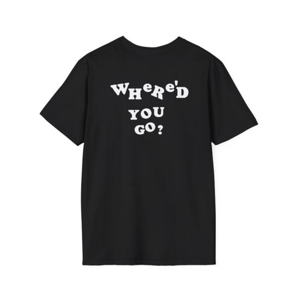 Quadeca Where'd You Go Unisex Softstyle T-Shirt - Image 2