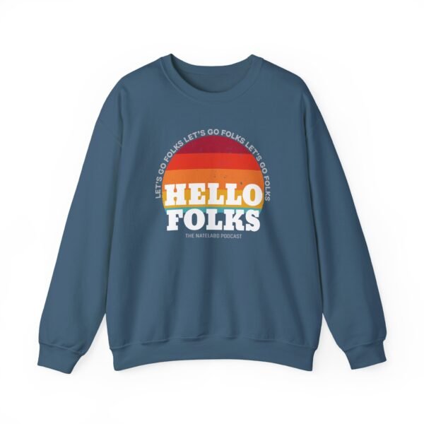 Nate Bargatze Hello Folks Unisex Heavy Blend™ Crewneck Sweatshirt - Image 11