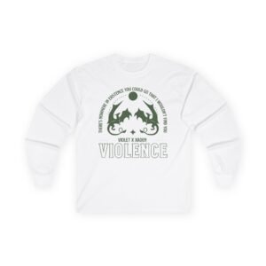 Fourth Wing Violet Violet and Xaden Unisex Ultra Cotton Long Sleeve Tee