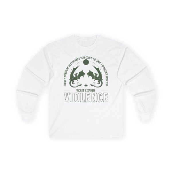Fourth Wing Violet Violet and Xaden Unisex Ultra Cotton Long Sleeve Tee