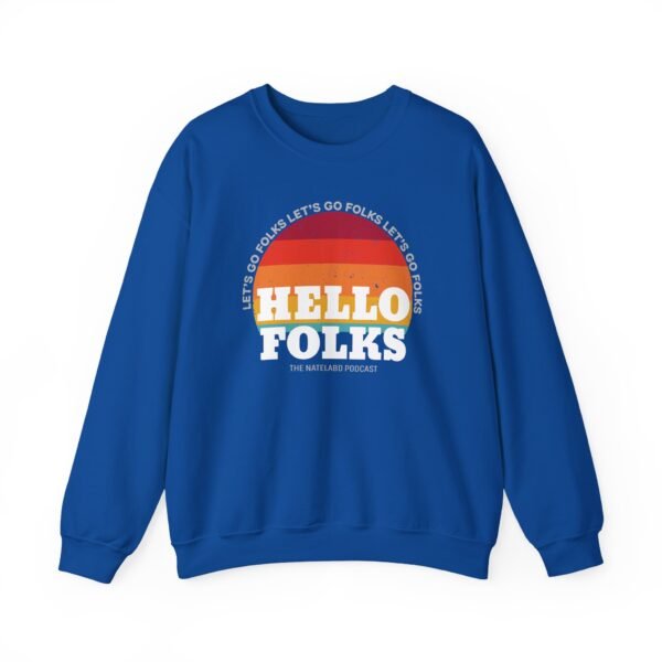 Nate Bargatze Hello Folks Unisex Heavy Blend™ Crewneck Sweatshirt - Image 15