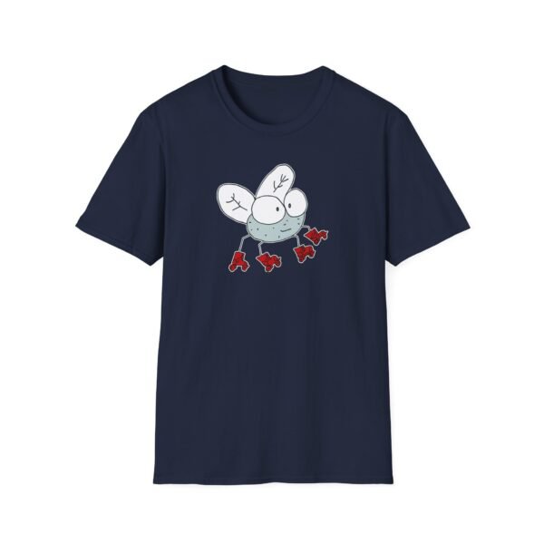 Carl Barron Skating Flies Unisex Softstyle T-Shirt - Image 21