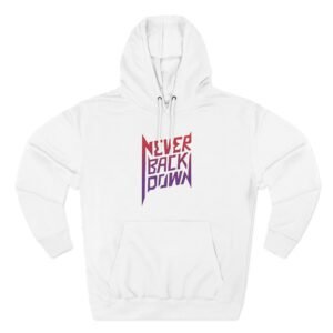 Nick Eh 30 Never Back Down Three-Panel Fleece Hoodie