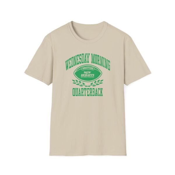 New Heights Wednesday Morning Quarterback Unisex Softstyle T-Shirt - Image 3
