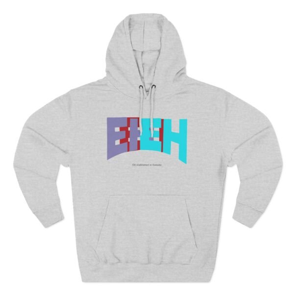 Nick Eh 30 Ehstablished In Cananda Three-Panel Fleece Hoodie - Image 3