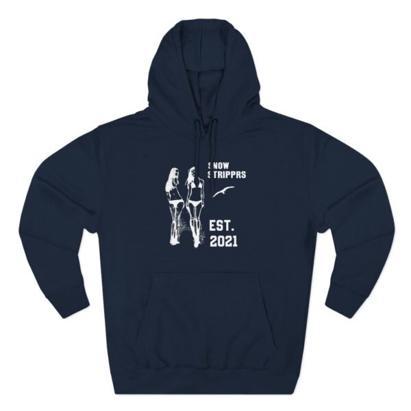 Snow Strippers Three-Panel Fleece Hoodie - Image 11