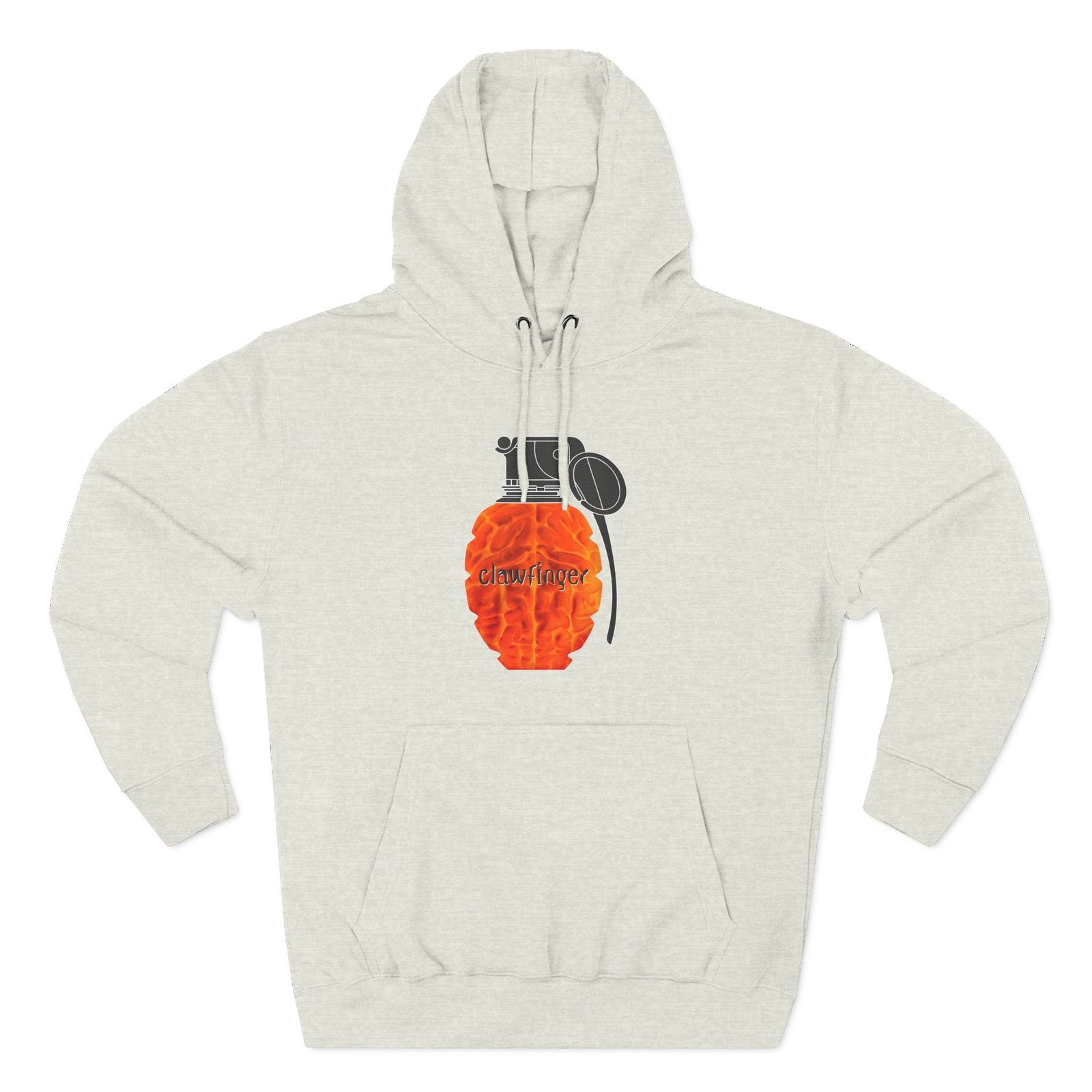 Clawfinger Use Your Brain Three-Panel Fleece Hoodie - Image 9