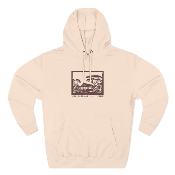 Lime Cordiale Colin Three-Panel Fleece Hoodie - Image 7