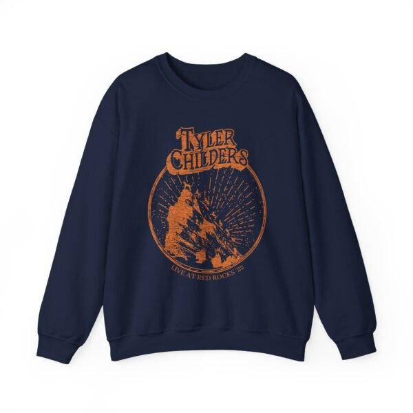 Tyler Childers Natural Red Rocks Unisex Heavy Blend™ Crewneck Sweatshirt - Image 13