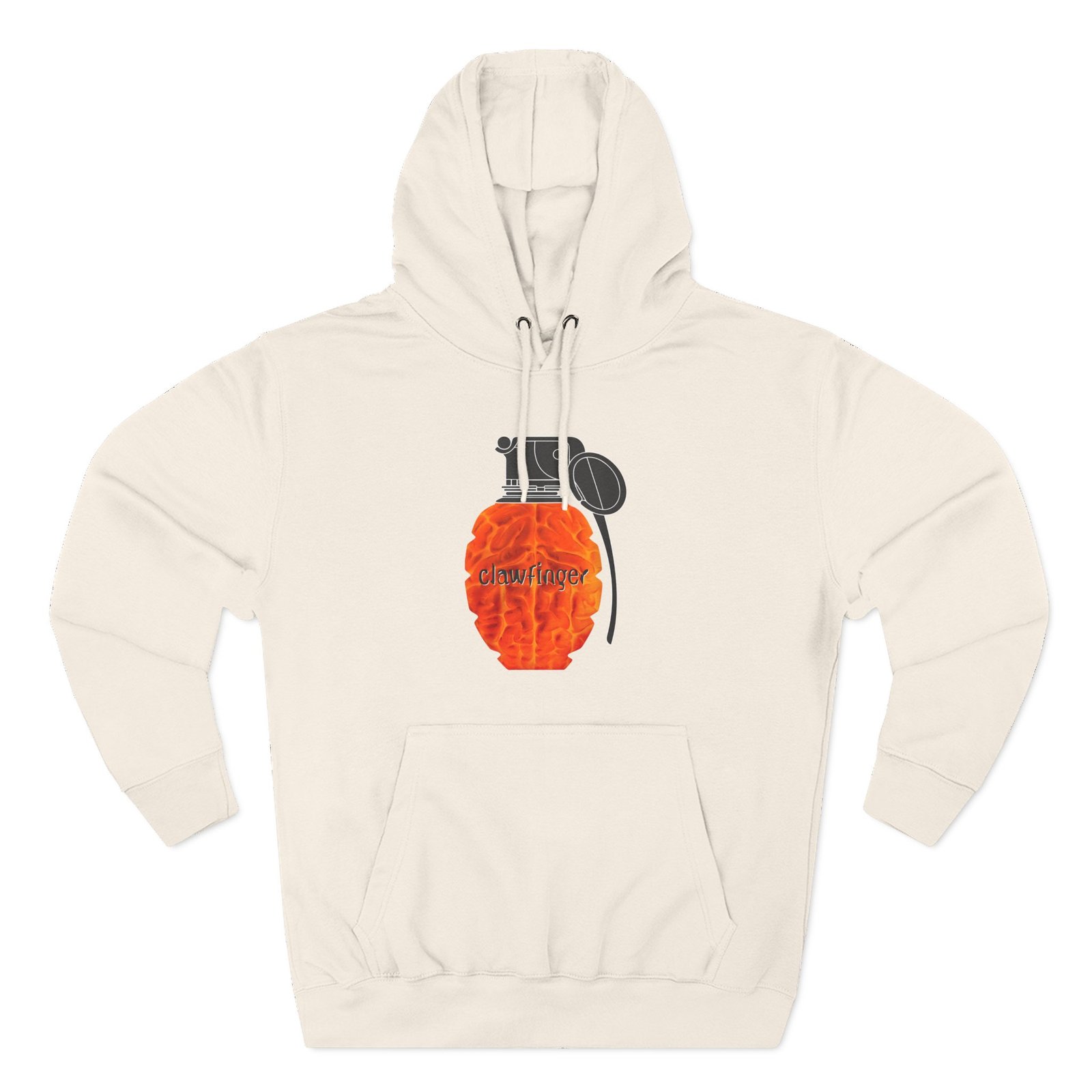 Clawfinger Use Your Brain Three-Panel Fleece Hoodie - Image 7