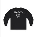 Quadeca Where'd You Go Unisex Ultra Cotton Long Sleeve Tee