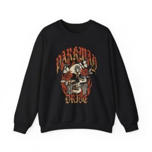 Parkway Drive Skull-roses Unisex Heavy Blend™ Crewneck Sweatshirt
