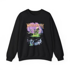 Manhead Megadeth Contaminated Unisex Heavy Blend™ Crewneck Sweatshirt
