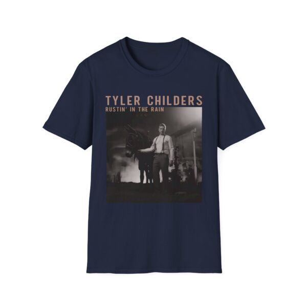 Tyler Childers Black Rustin Unisex Softstyle T-Shirt - Image 19