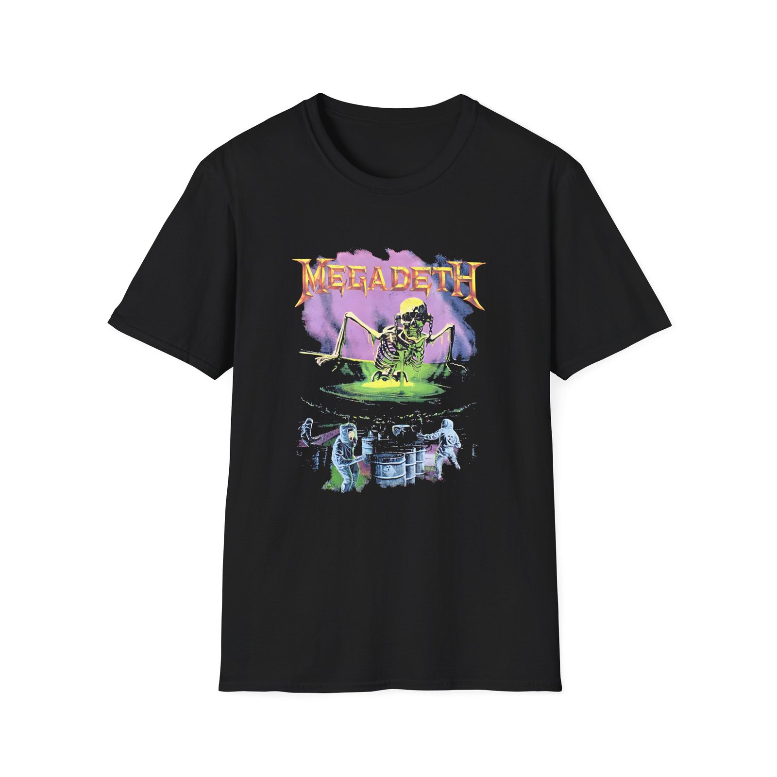 Manhead Megadeth Contaminated Unisex Softstyle T-Shirt