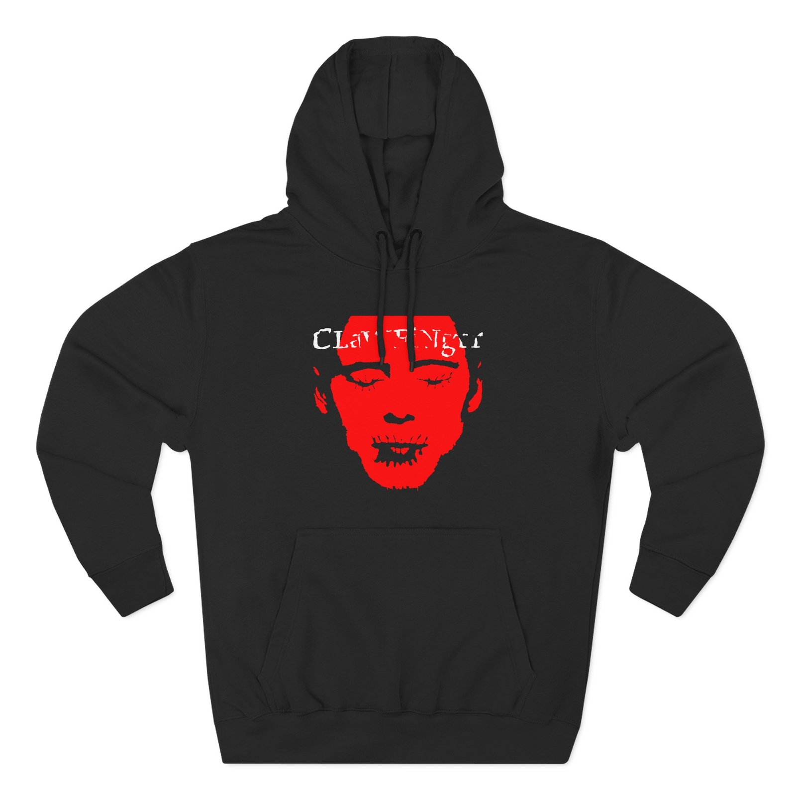 Clawfinger Three-Panel Fleece Hoodie