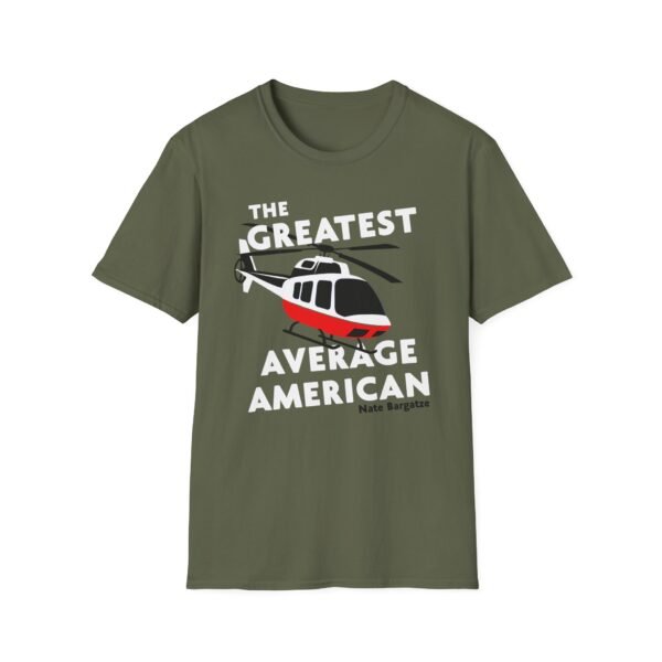 The Greatest Average American Nate Bargatze Unisex Softstyle T-Shirt - Image 3