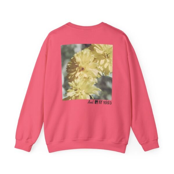 Glassjaw Material Control Yellow Flower Unisex Heavy Blend Crewneck Sweatshirt - Image 16