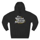 The Greatest Average American Nate Bargatze Three-Panel Fleece Hoodie