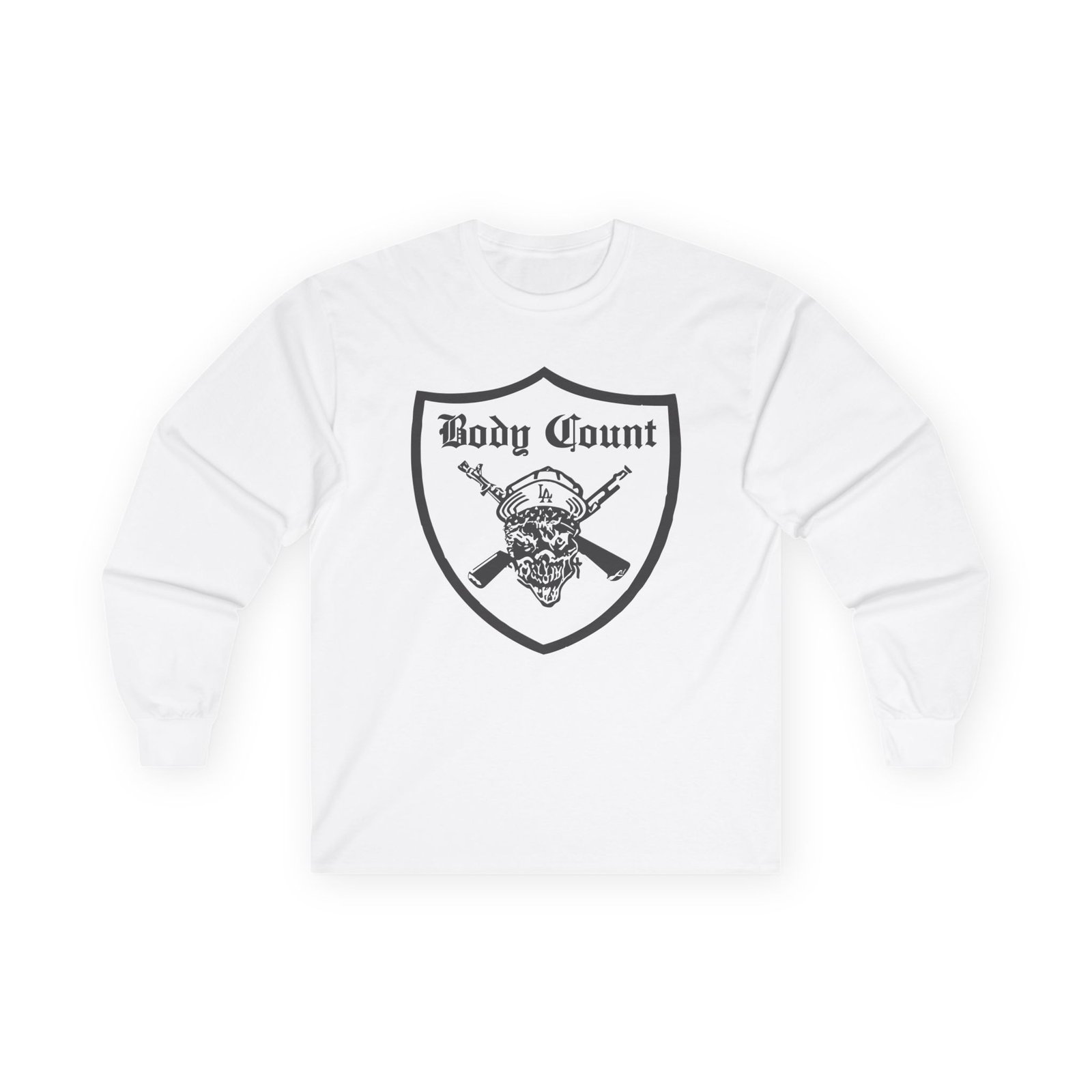 Body Count Pirate Logo Unisex Ultra Cotton Long Sleeve Tee - Image 3