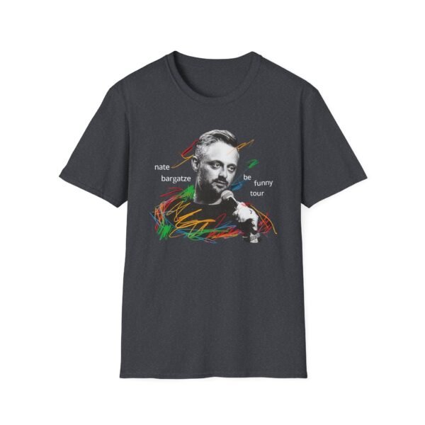 Nate Bargatze 2024 Be Funny Tour Unisex Softstyle T-Shirt - Image 13