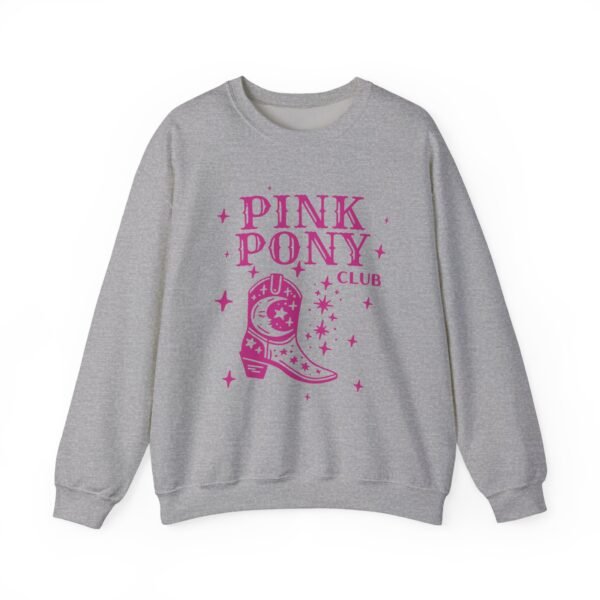 Chappell Roan Pink Pony Club Unisex Heavy Blend™ Crewneck Sweatshirt - Image 7