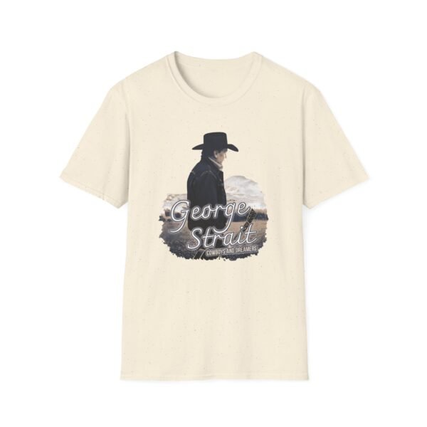 George Strait Cowboys and Dreamers Unisex Softstyle T-Shirt - Image 5