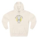 Nate Bargatze - Iced Coffee Whip Cream? Three-Panel Fleece Hoodie