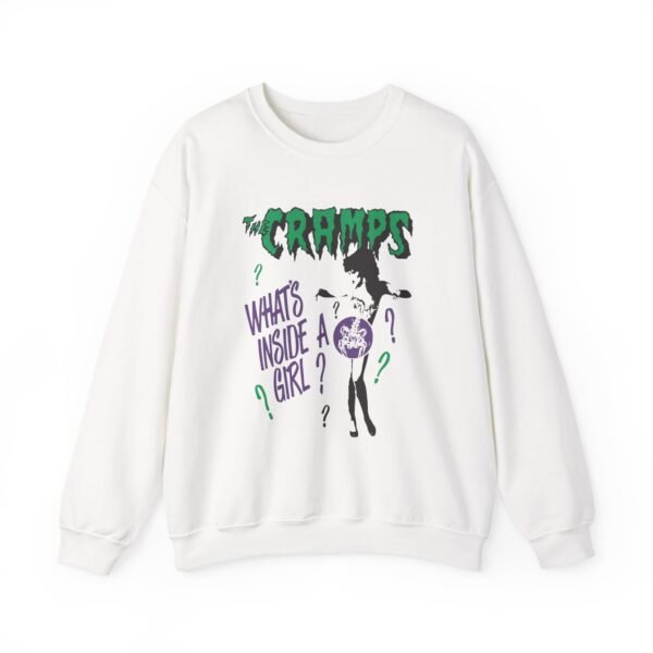 The Cramps What's Inside a Girl Unisex Heavy Blend™ Crewneck Sweatshirt