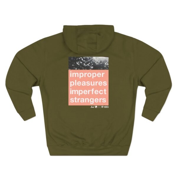 Glassjaw Shira Lyrics Three-Panel Fleece Hoodie - Image 6