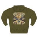 Lime Cordiale Pedestal Three-Panel Fleece Hoodie