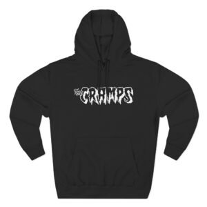 The Cramps Logo Three-Panel Fleece Hoodie