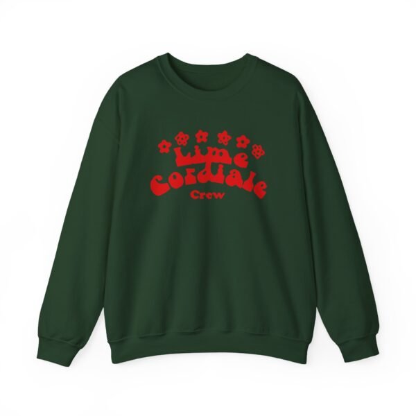 Lime Cordiale Crew Unisex Heavy Blend™ Crewneck Sweatshirt - Image 5