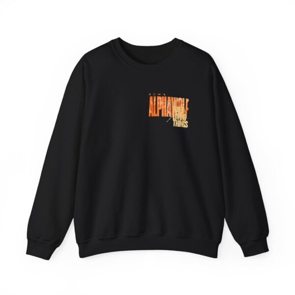 Alpha Wolf Clock Unisex Heavy Blend™ Crewneck Sweatshirt