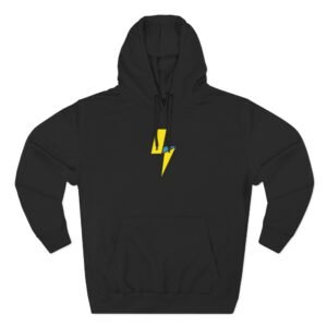 Lachlan Bolt Three-Panel Fleece Hoodie