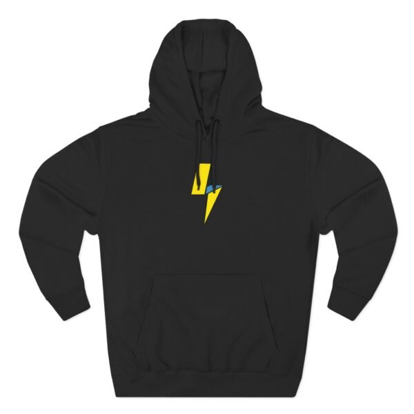 Lachlan Bolt Three-Panel Fleece Hoodie