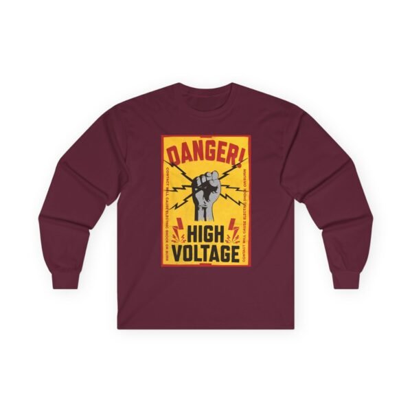 Lachlan Danger! High Voltage Unisex Ultra Cotton Long Sleeve Tee - Image 9