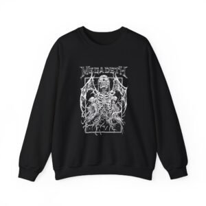 Manhead Megadeth Bat Vic Rising Unisex Heavy Blend™ Crewneck Sweatshirt
