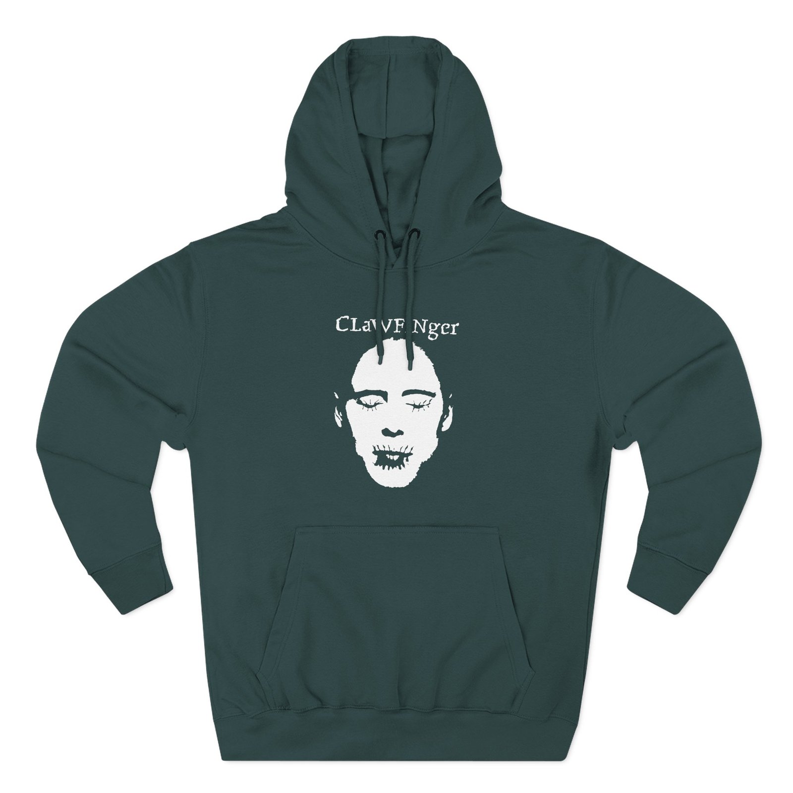 Clawfinger Three-Panel Fleece Hoodie - Image 7