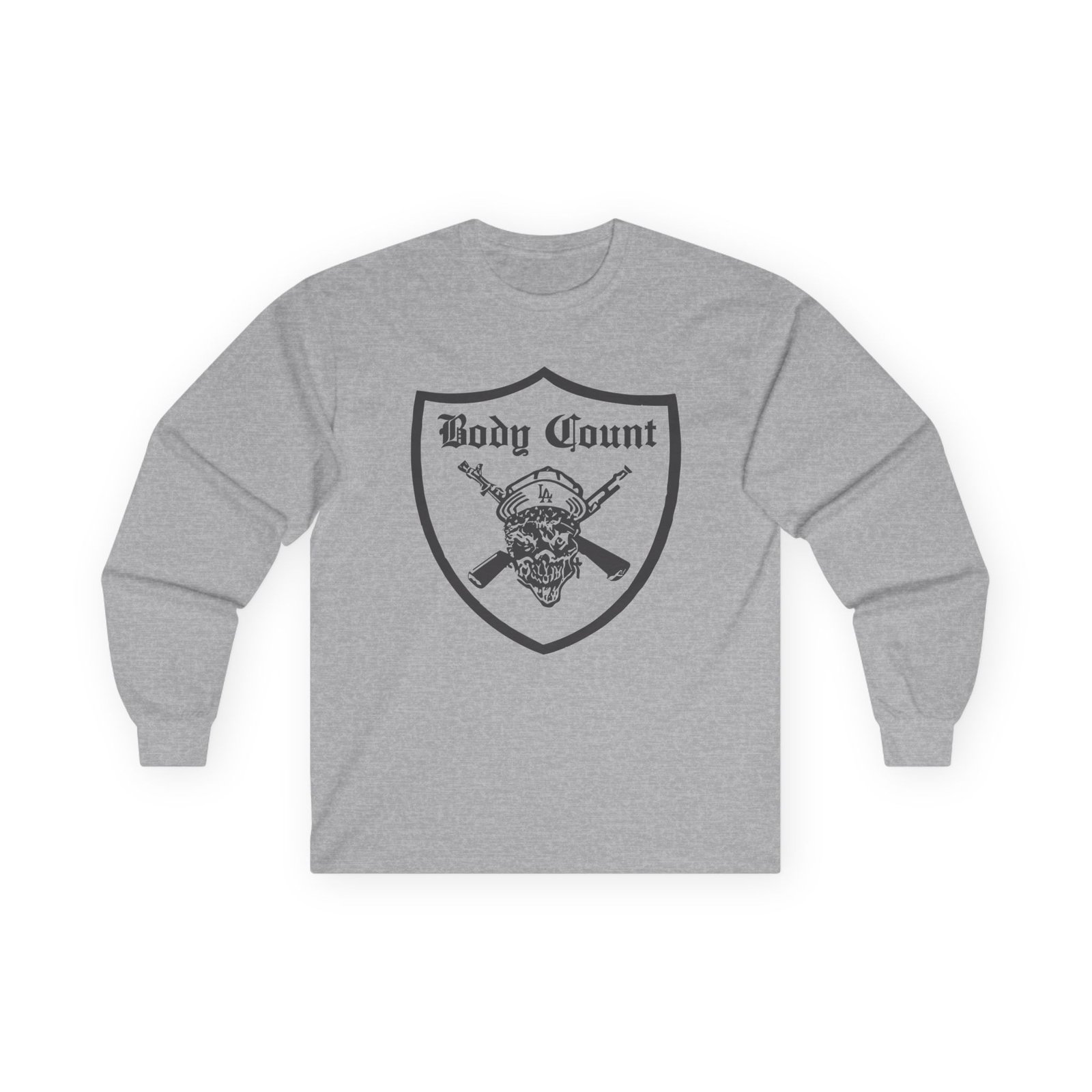 Body Count Pirate Logo Unisex Ultra Cotton Long Sleeve Tee - Image 7