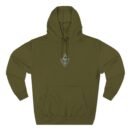 Lime Cordiale Pedestal Three-Panel Fleece Hoodie
