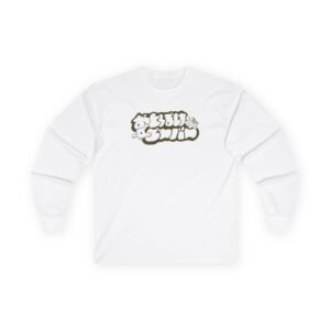 Otoboke Beaver Shimmer Print Logo Unisex Ultra Cotton Long Sleeve Tee