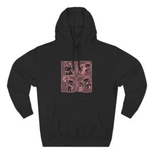 Ironmouse X Gloomy Bear Three-Panel Fleece Hoodie