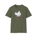 Carl Barron Skating Flies Unisex Softstyle T-Shirt