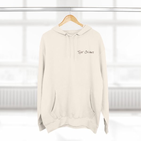 Tyler Childers Blue Muleshoe Three-Panel Fleece Hoodie - Image 8