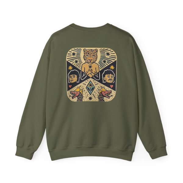 Lime Cordiale Pedestal Unisex Heavy Blend™ Crewneck Sweatshirt - Image 8